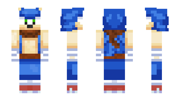 Minecraft skin pandziak