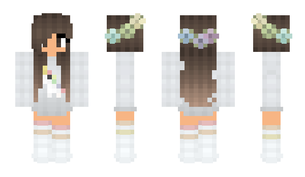 Minecraft skin Vvee