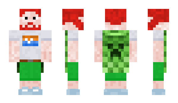 Minecraft скин по нику ShinyLuka