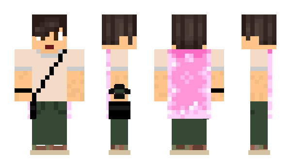 Minecraft skin Blu3W4rren