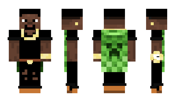 Minecraft skin popbog