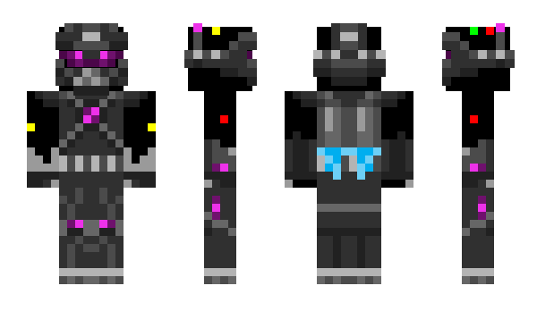 Minecraft skin Kraghack