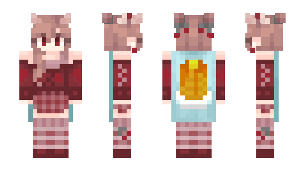 Minecraft скин по нику DraCherry