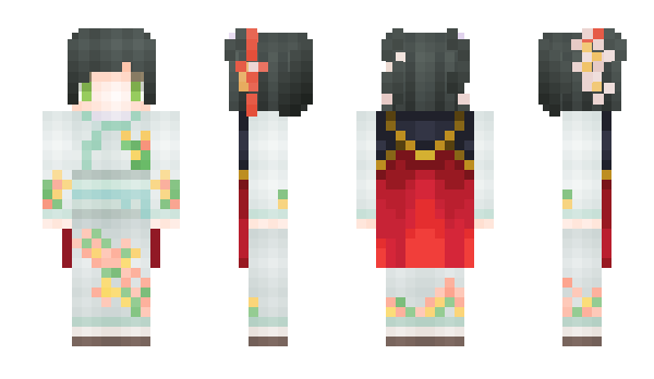 Minecraft skin Hanyue