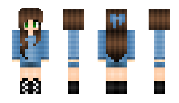 Minecraft skin Vanillaa