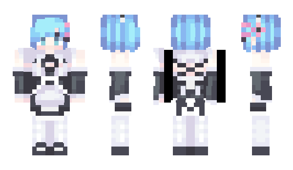 Minecraft skin Honkai