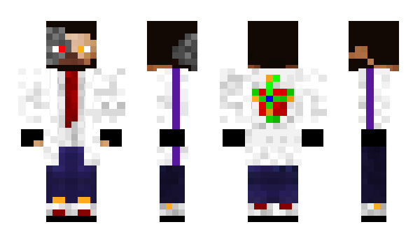 Minecraft skin 9voltWolfXX