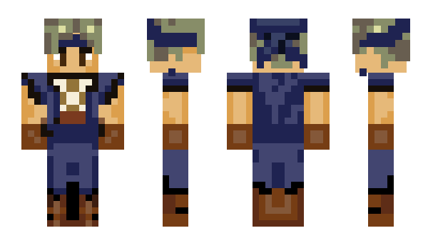 Minecraft skin syberbolt8