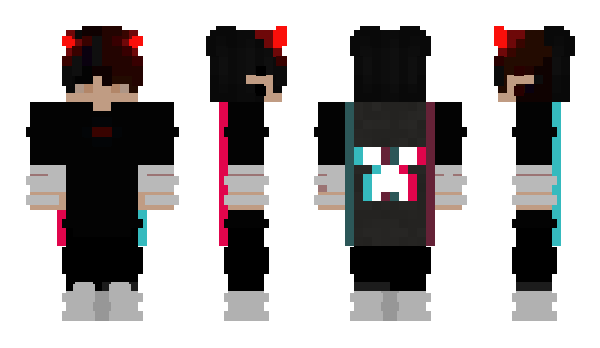 Minecraft скин по нику blackdragonmc