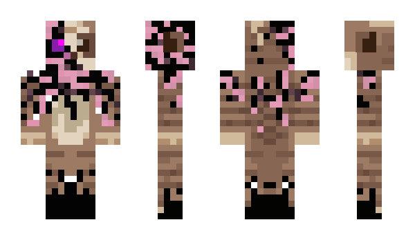 Minecraft skin feminie