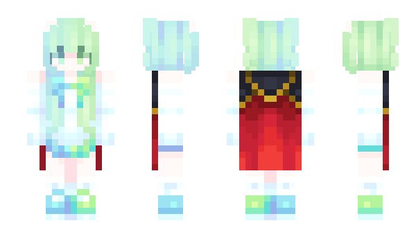 Minecraft skin SillFae