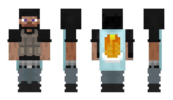 Minecraft skin AxisIsBack