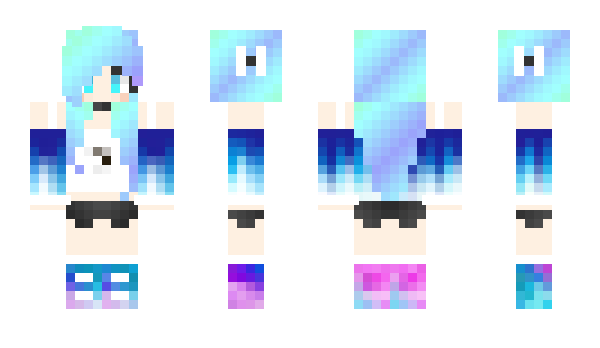 Minecraft skin gitf