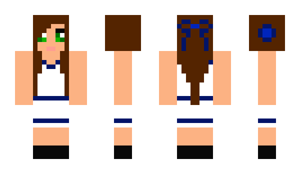 Minecraft skin Miss_Rage