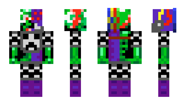 Minecraft skin SpiderStorm