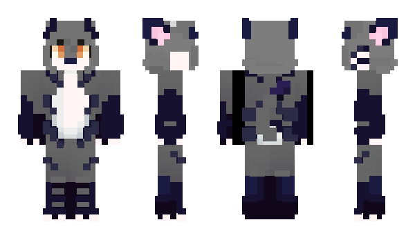 Minecraft skin uvus