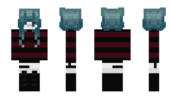 Minecraft скин по нику lessbian