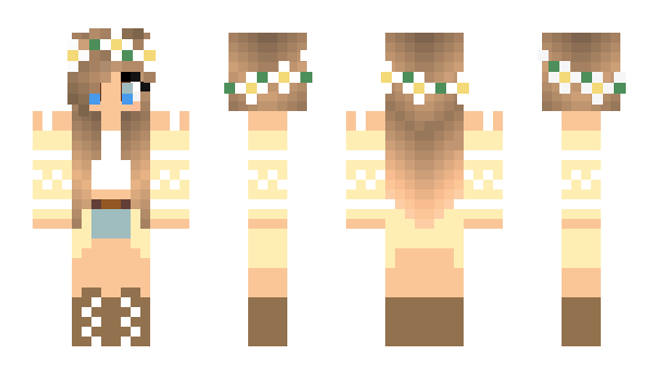 Minecraft skin Nessa02_piu