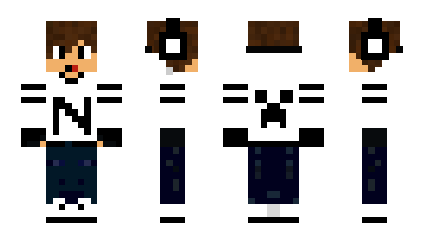 Minecraft skin NightmareGT