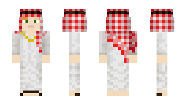 Minecraft skin IN5HALLAH