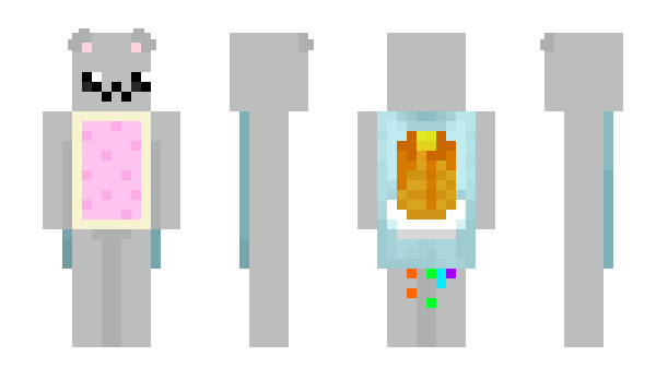 Minecraft скін по ніку 2ainbow