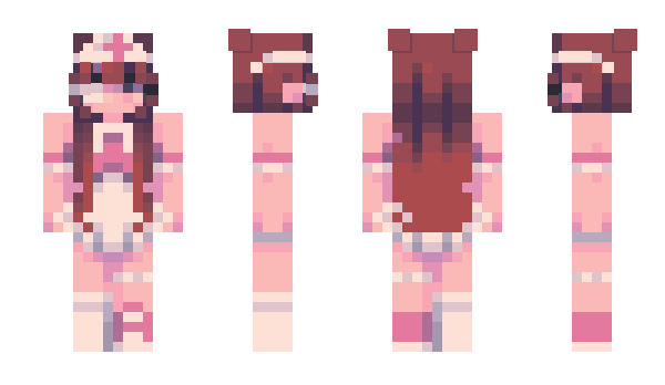 Minecraft skin nursegirl