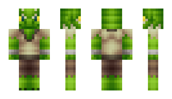 Minecraft skin Courgette