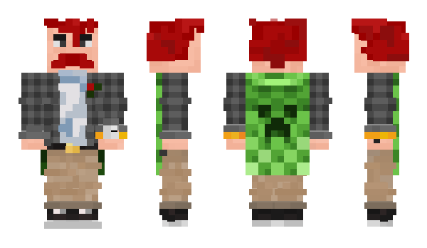 Minecraft skin Vupsenn