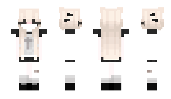 Minecraft skin itsnotmeg