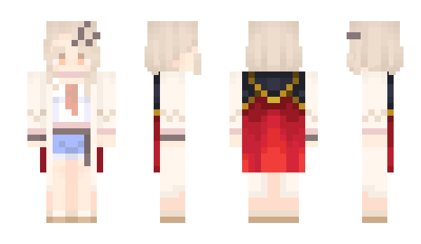 Minecraft skin Azunimi