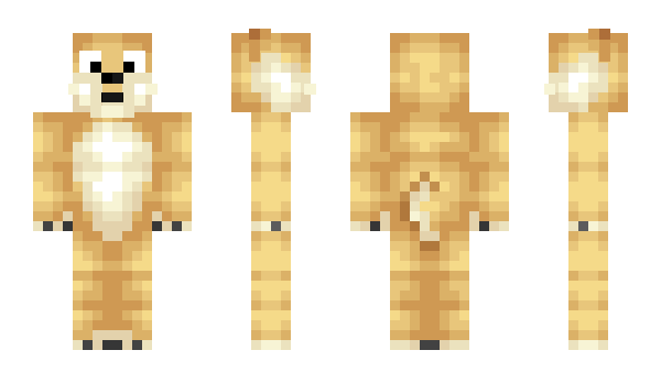 Minecraft skin Bartdog