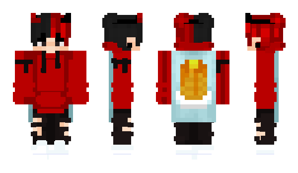 Minecraft skin CurryWurstKat