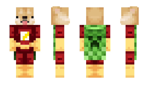 Minecraft skin SuperDog_