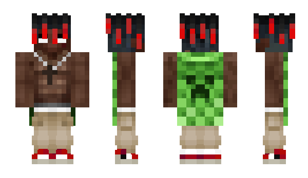 Minecraft скин по нику NIJASHI