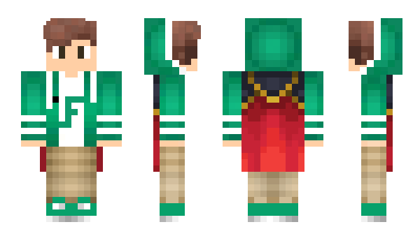 Minecraft skin Maleaume