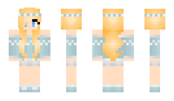 Minecraft skin babi_gorl