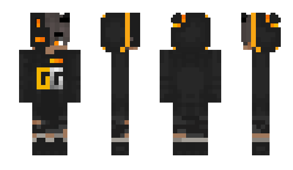 Minecraft skin Anarhiia