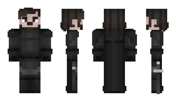 Minecraft skin xer0AT