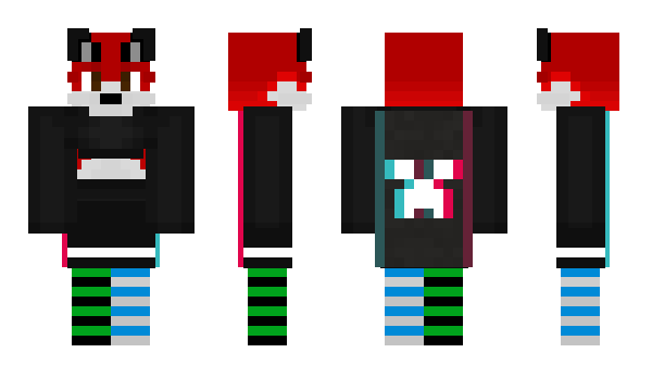 Minecraft скін по ніку K1roFox
