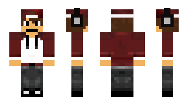 Minecraft skin NiekMeeuws