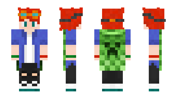 Minecraft skin Aceki