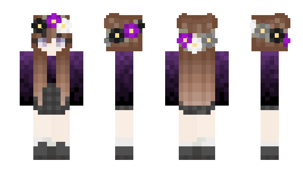 Minecraft skin confused_plum