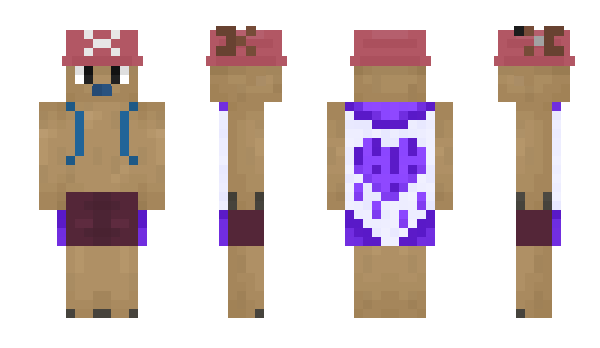Minecraft skin KoukoLover