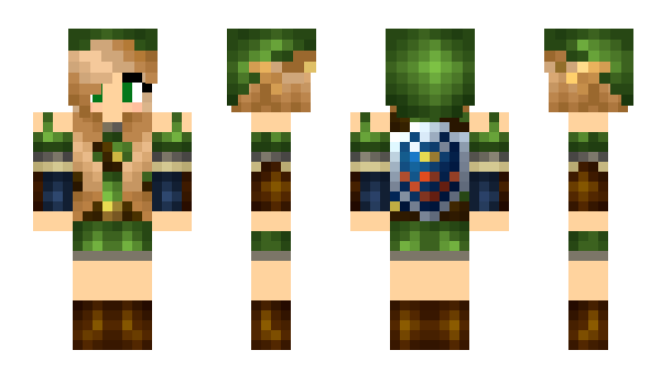 Minecraft скин по нику Lottee