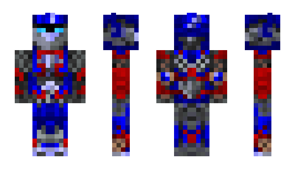 Minecraft skin Optimus38