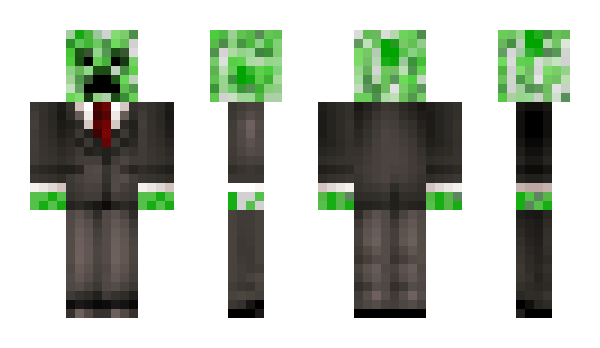 Minecraft skin Creeperfat