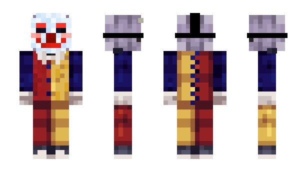 Minecraft skin mrcircus