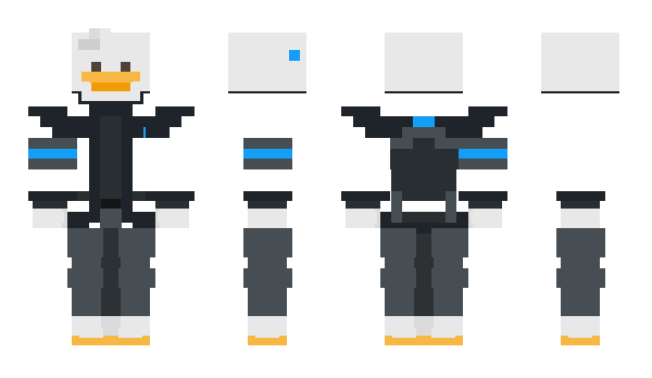 Minecraft skin korka007