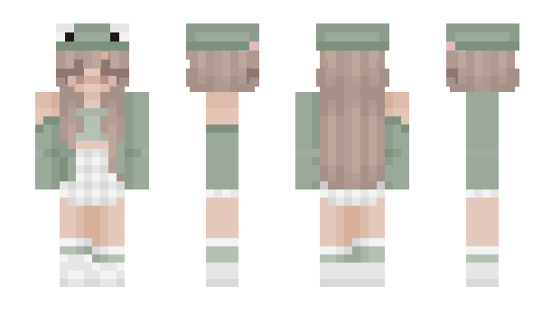 Minecraft skin henniuwu