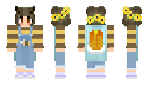 Minecraft skin BumblingBee2019